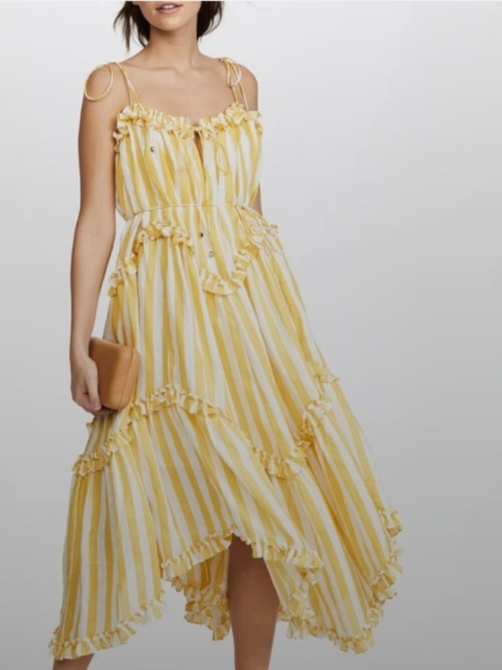 Zimmermann Lumino Floating Stripe Dress